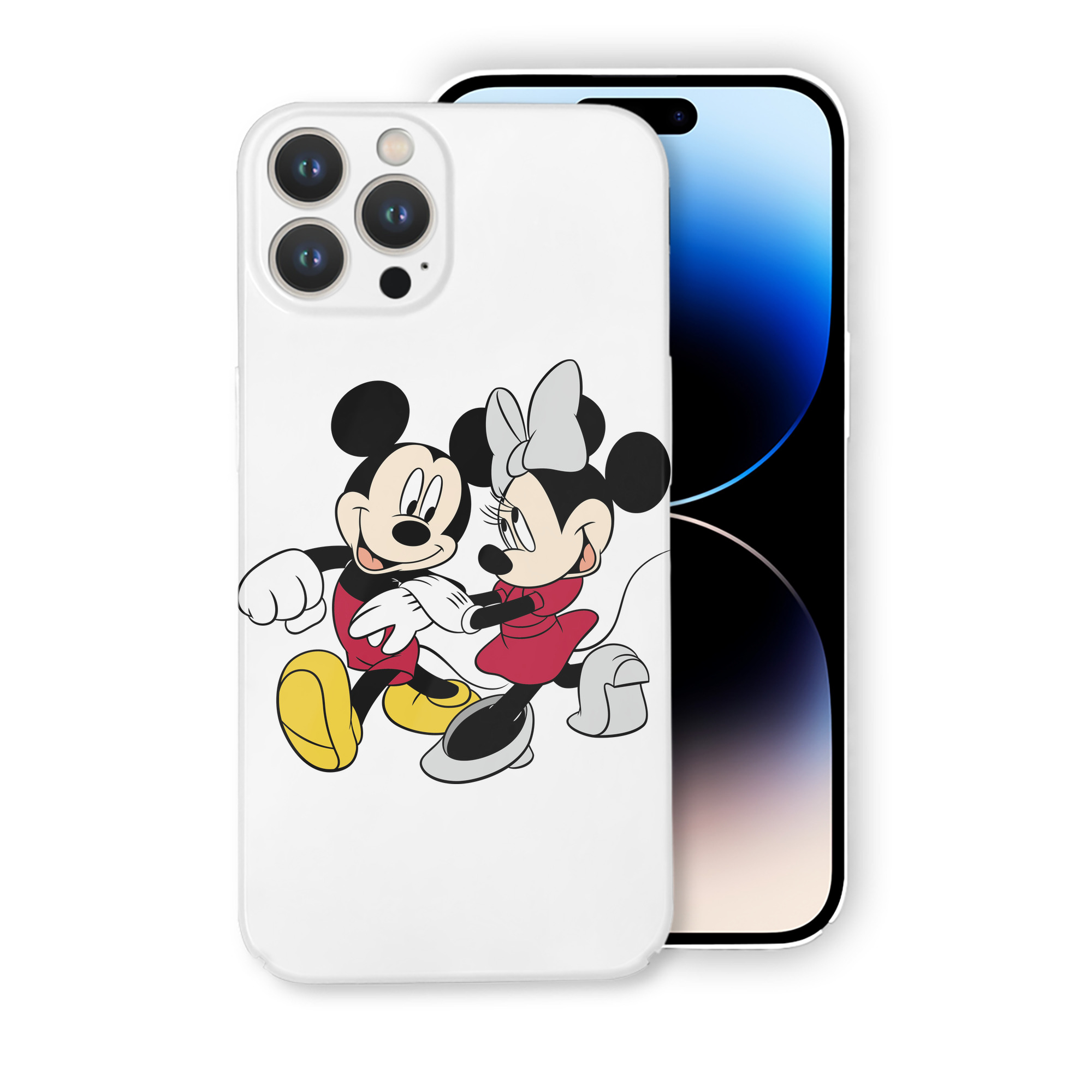 （画像用） ミッキーマウス Mickey Mouse 【iPhone 14シリーズ対応】ハードケース